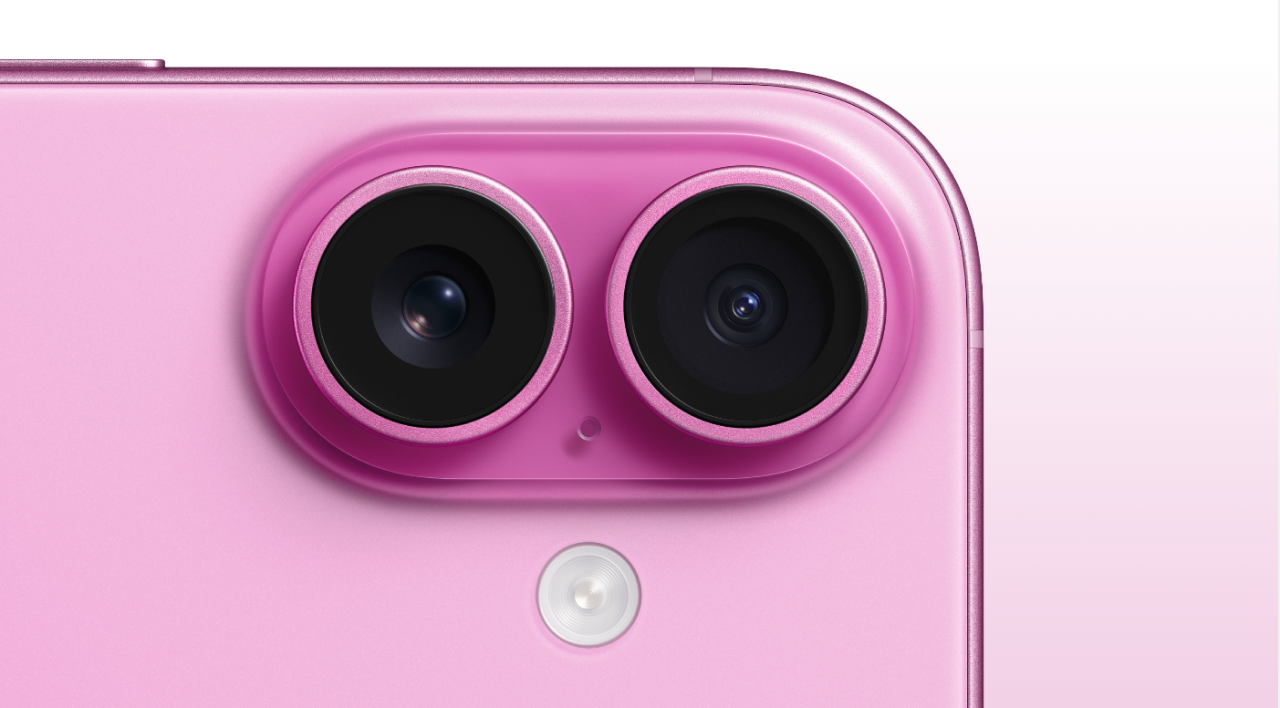 iphone 16 pink camera